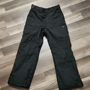 Protection System Snow Ski Pants Size 10/12 Black